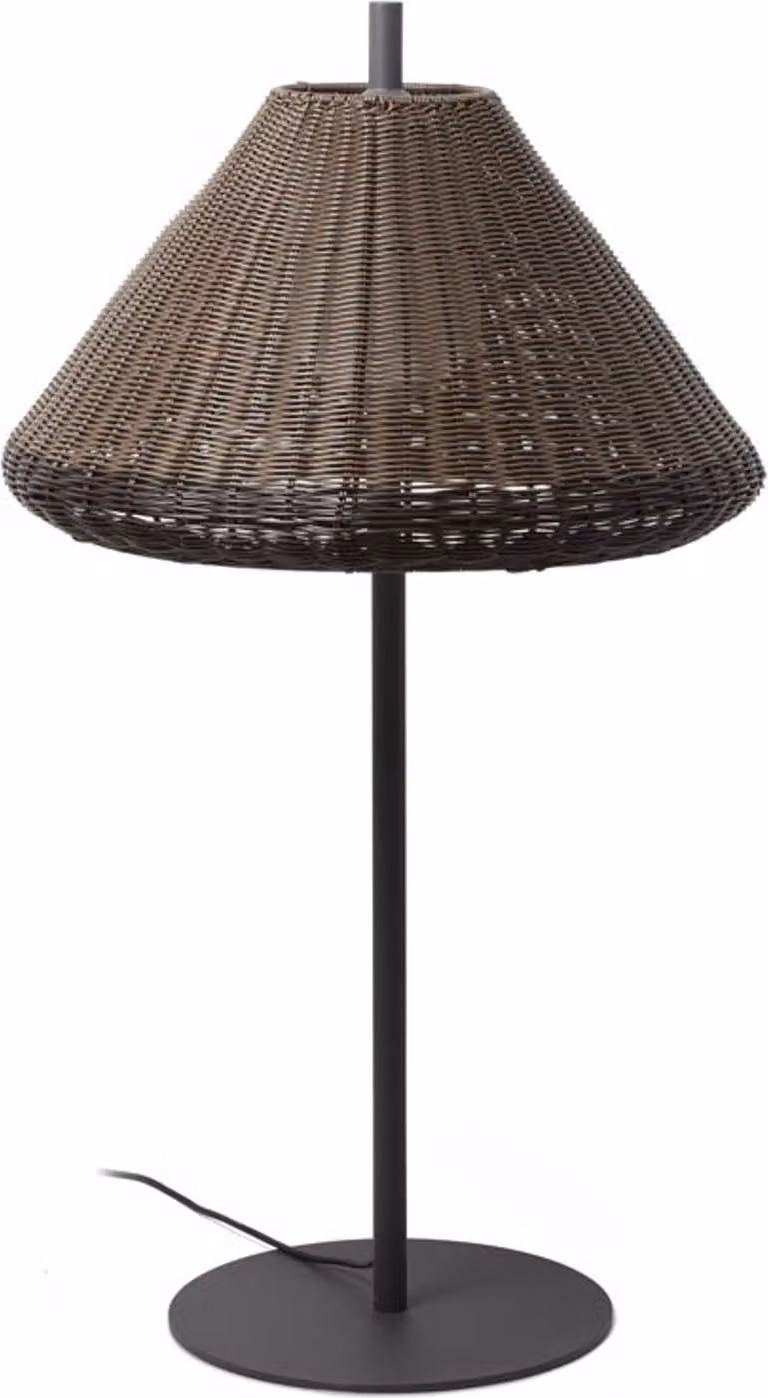 SAIGON lampada da terra grigio/marrone 1 m W70 71575-07