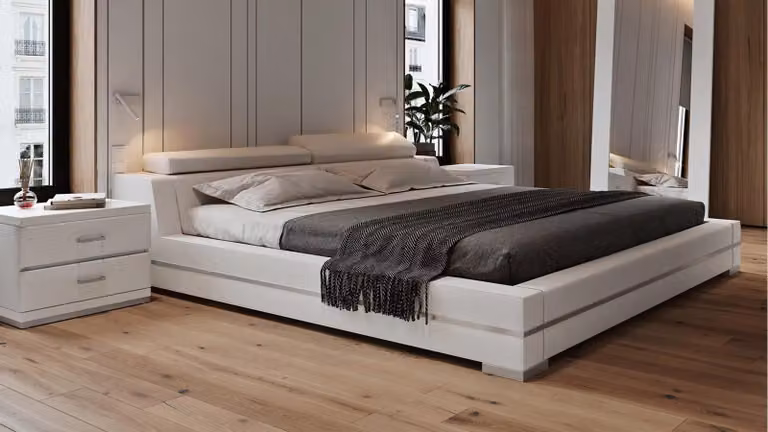 Bett Polster Design Luxus Doppel Hotel Betten Ehe 180x200cm Schlaf Zimmer Leder
