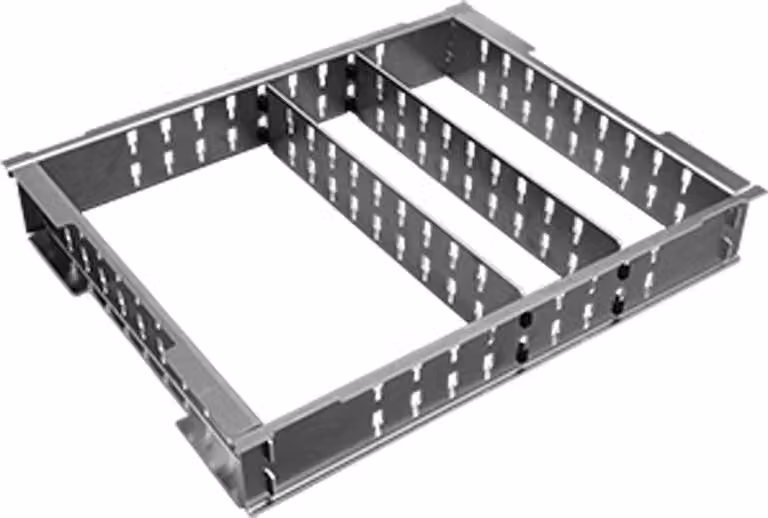 Sortimo L-BOXX | LB 102 set di divisori 3F - Divisori in metallo per 3 scompartimenti