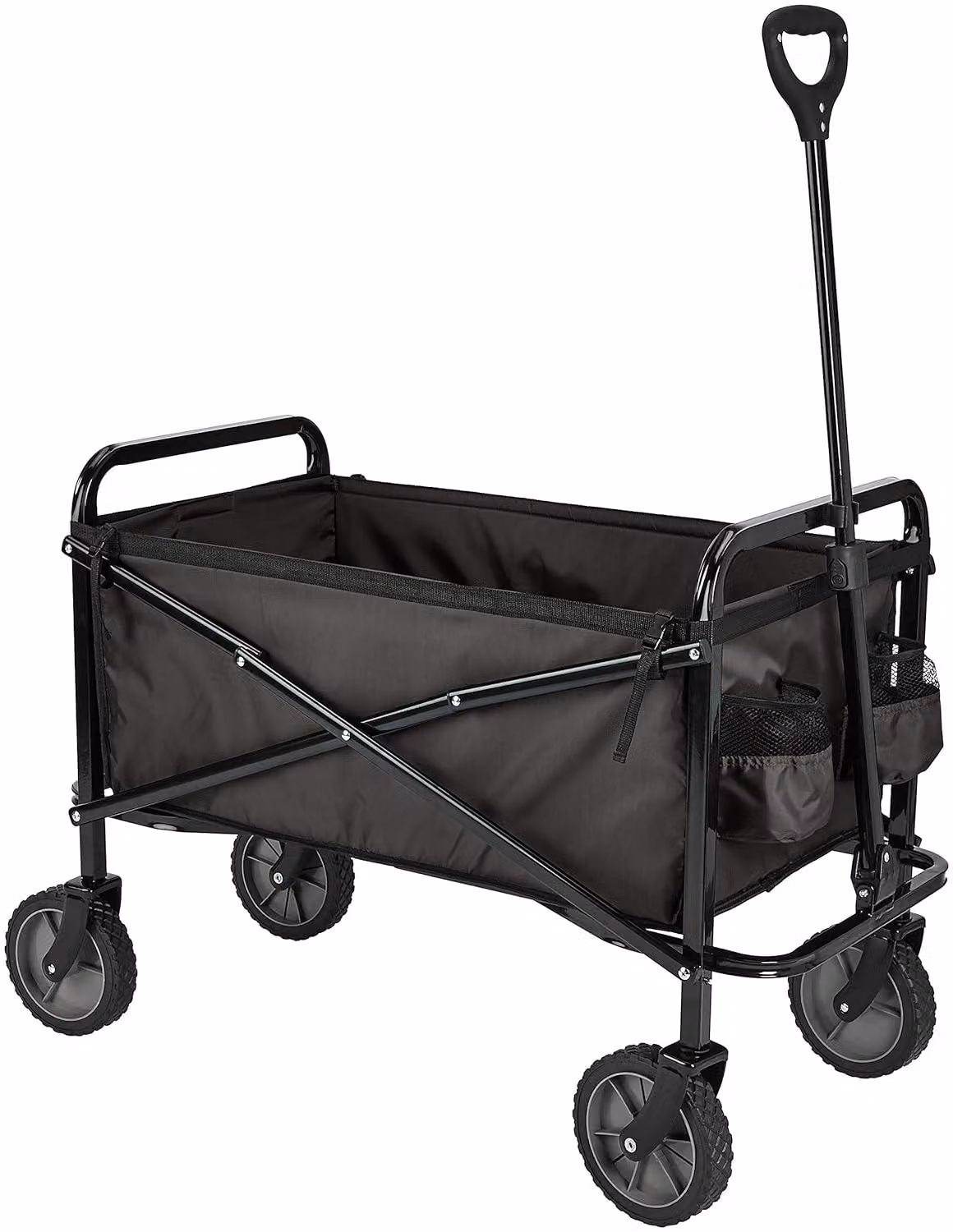 Amazon Basics - Collezione di attrezzi da giardino - Carrello da giardino pieghevole 58 x 25 cm