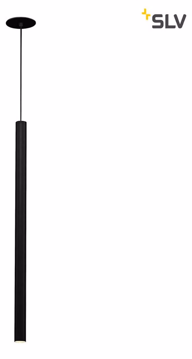 Helia 30 LED lampada a sospensione per installazione a incasso a soffitto nero 60 cm