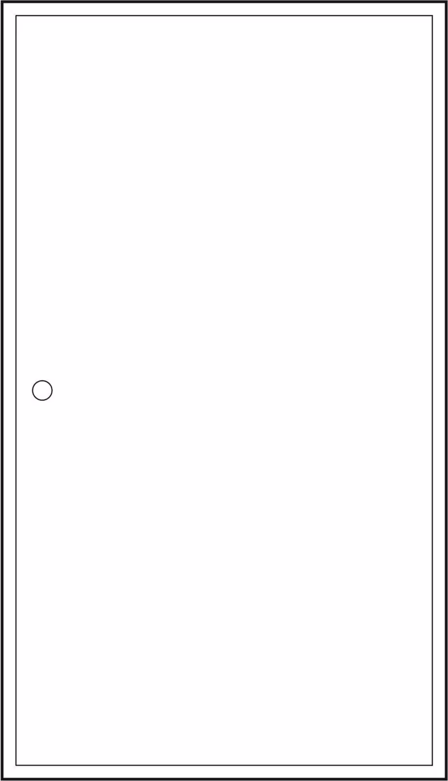 Custodia vuota G 3/9 - Armadio di misura vuoto IP30 1400x800mm ZSD-G39/31