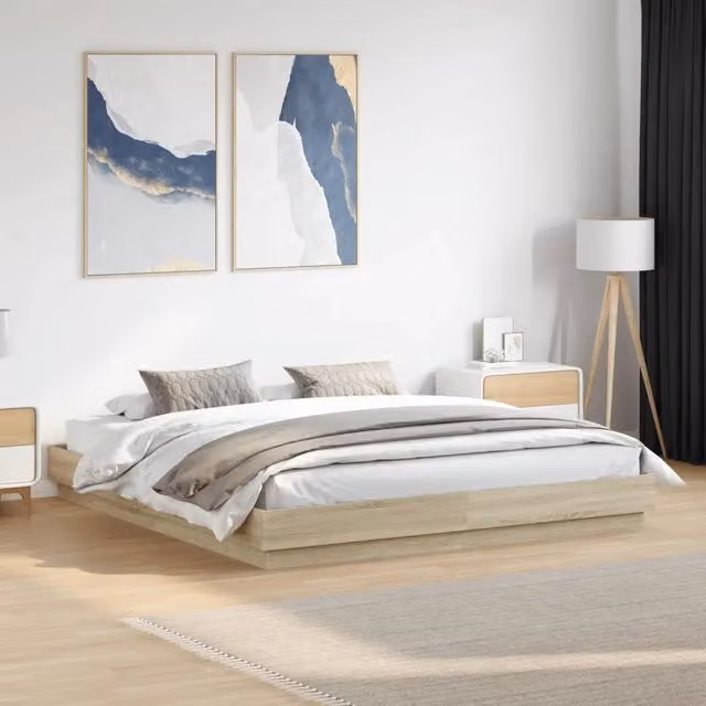 Giroletto Rovere Sonoma 200x200 cm in Legno Multistrato 3209830
