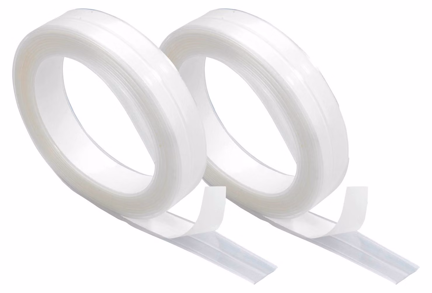 WENKO, nastro sigillante pieghevole, colore bianco, set da 2 pezzi, dimensioni 320 x 2,2 cm per pezzo