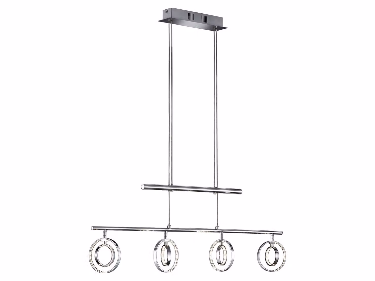 Elegante lampada a sospensione con lampadine LED PRATER