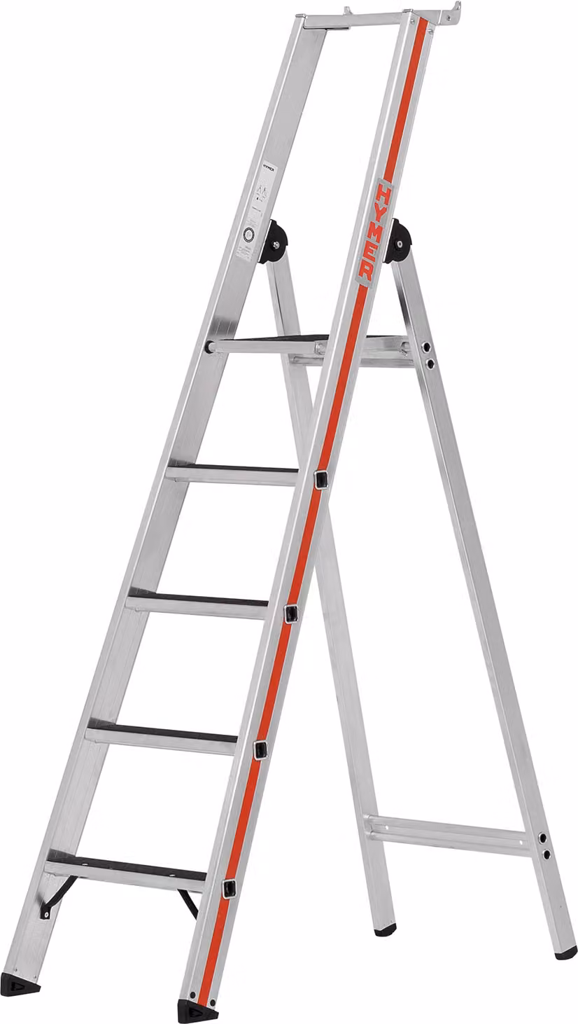 Scala a pioli Hymer R13 con piattaforma, 5 gradini