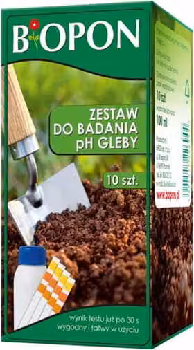 Kit per il test del pH del terreno 10 pezzi Analisi accurata del terreno