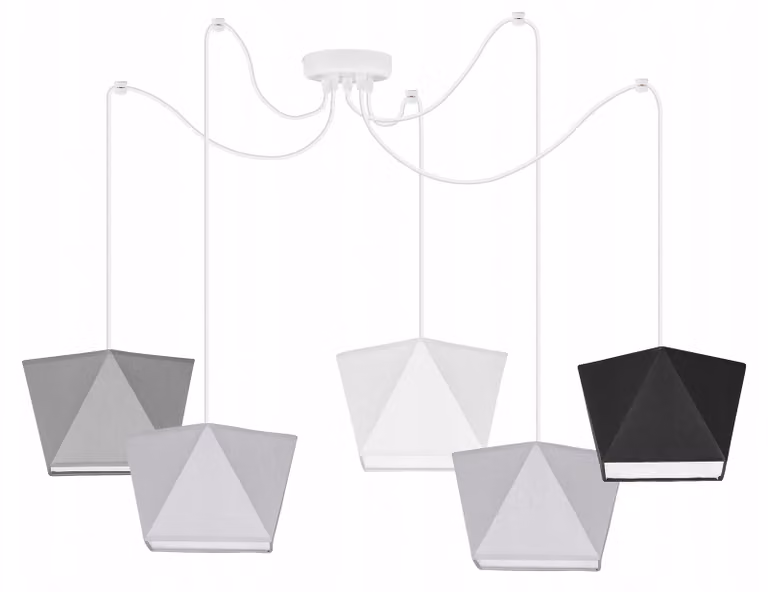 Lampada A Sospensione Loft Lampadario Ragno Paralume