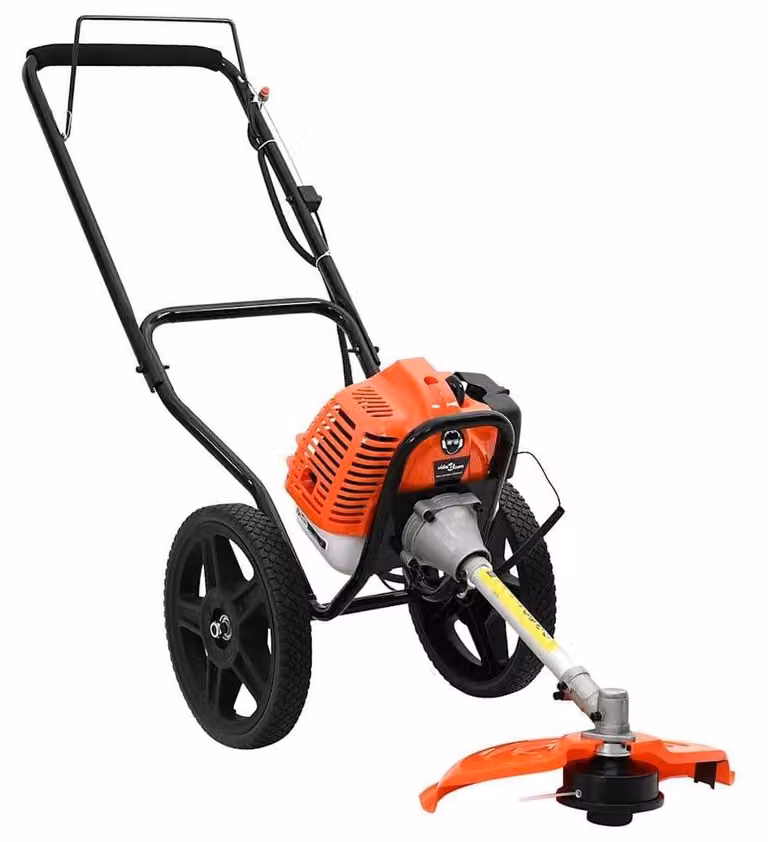 Tagliaerba a benzina - 52 cc, 1,45 kW - Filo di nylon - Verde - Per la cura del giardino
