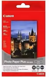 Carta fotografica Canon Photo Paper Plus Semi Gloss SG 201 multicolore 10 x 15 cm (50 pezzi)