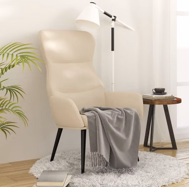 Maison Exclusive - Poltrona relax in tessuto color crema