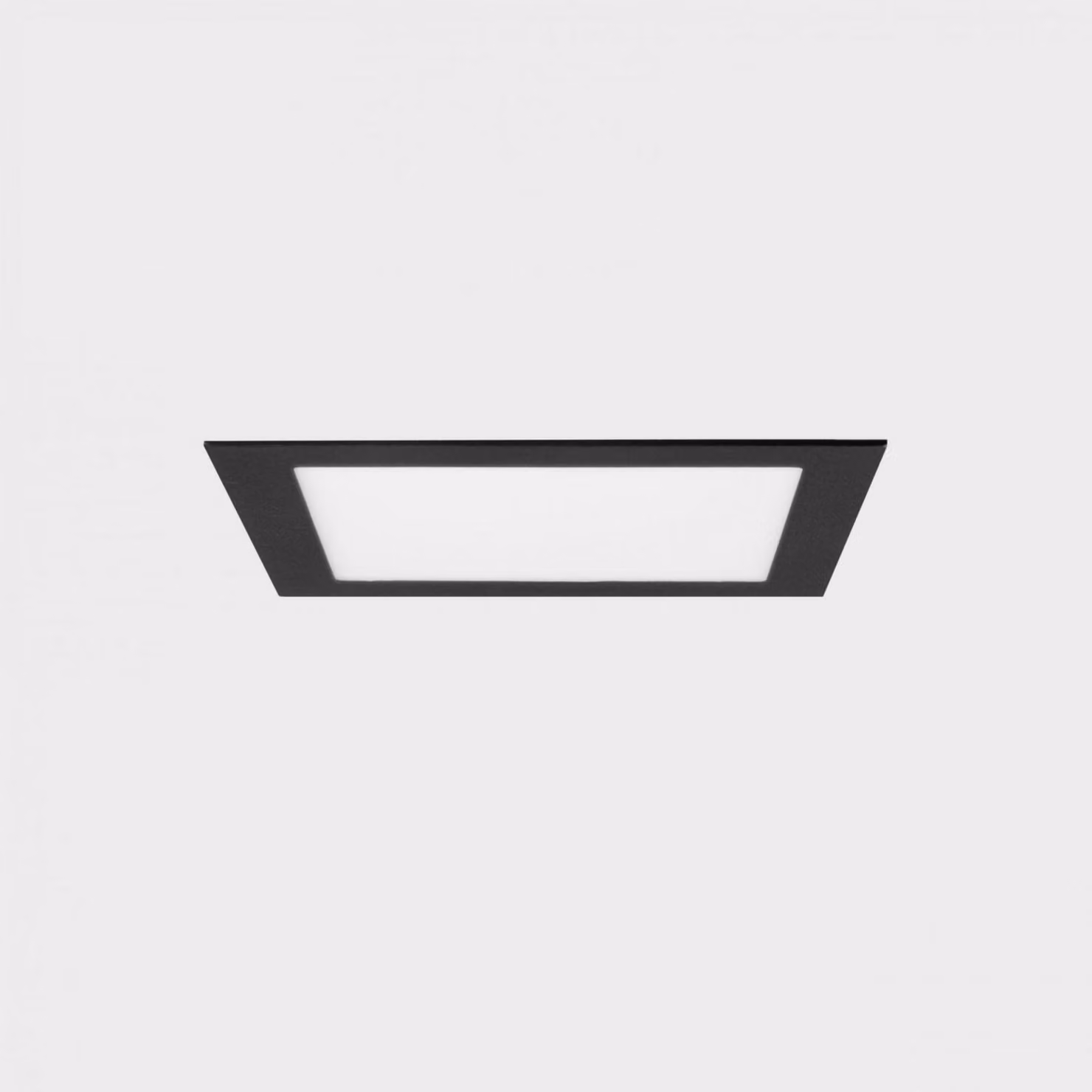 KOHL LIGHTING KOHL-Lighting DISC SQ apparecchio da incasso con cornice 172X172 mm nero 12 W CRI 80 3000K PUSH