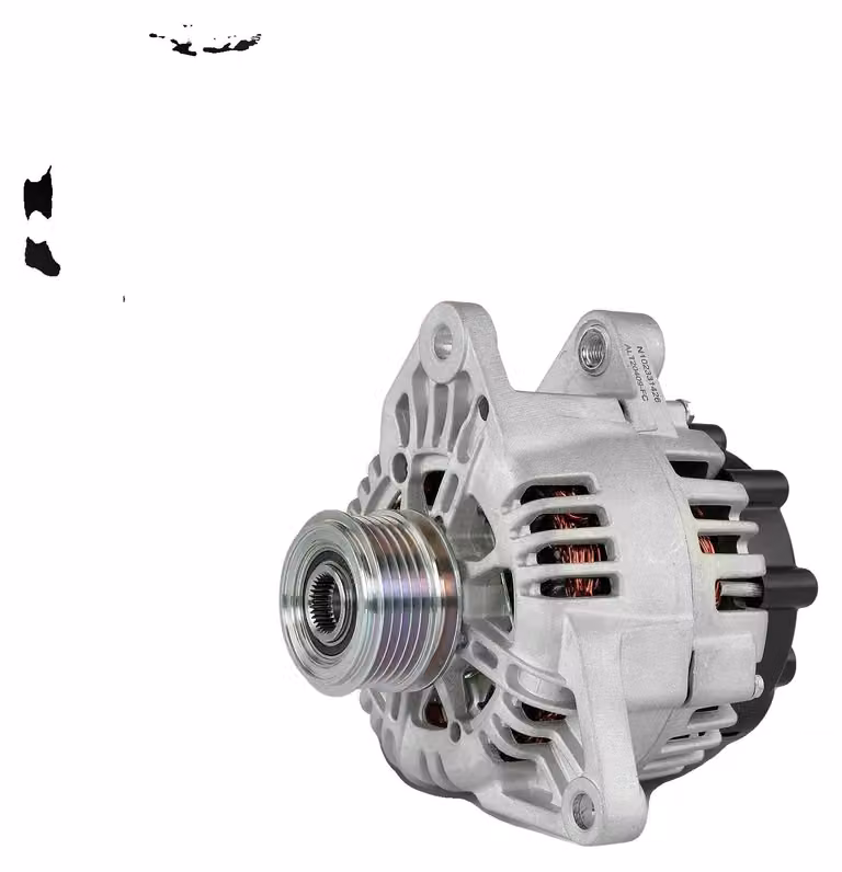 Alternatore, 14 V, 120 A, montaggio diretto, 5 scanalature, rotazione in senso orario
