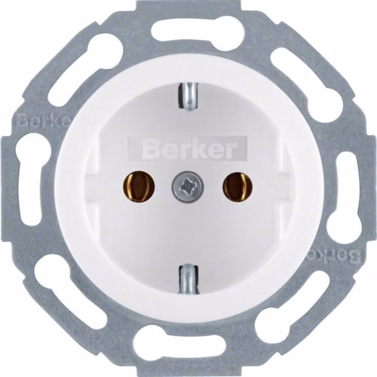 Presa Schuko Berker pws/gl 1-gang 474520