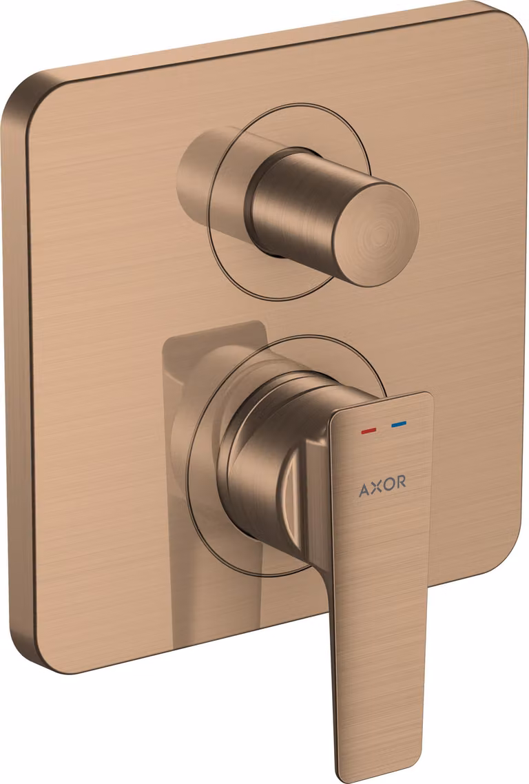 hansgrohe AXOR Citterio E Mitigeur monocommande de baignoire encastré, combinaison de fusibles, 36457310, 36457310