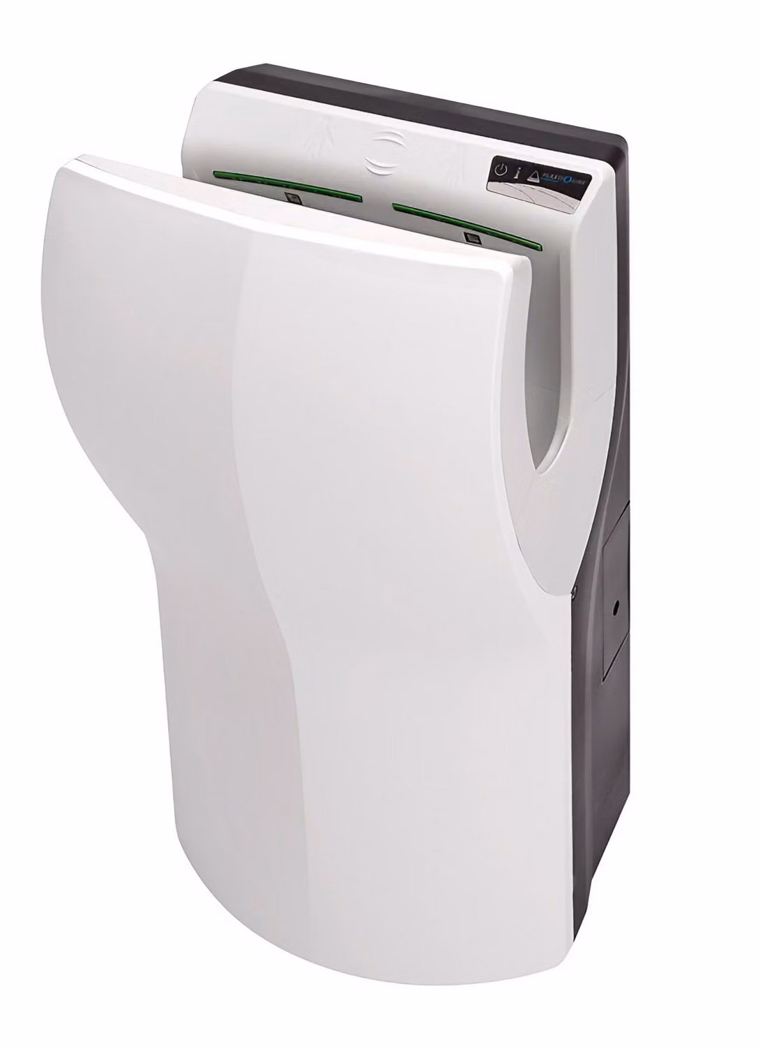 Asciugamani automatico - sistema "hands-in", plastica PQ14, nero