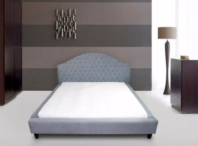 Chesterfield Big XXL Bett Betten Doppelbett Ehe Leder Polster Doppelbetten SOFIA
