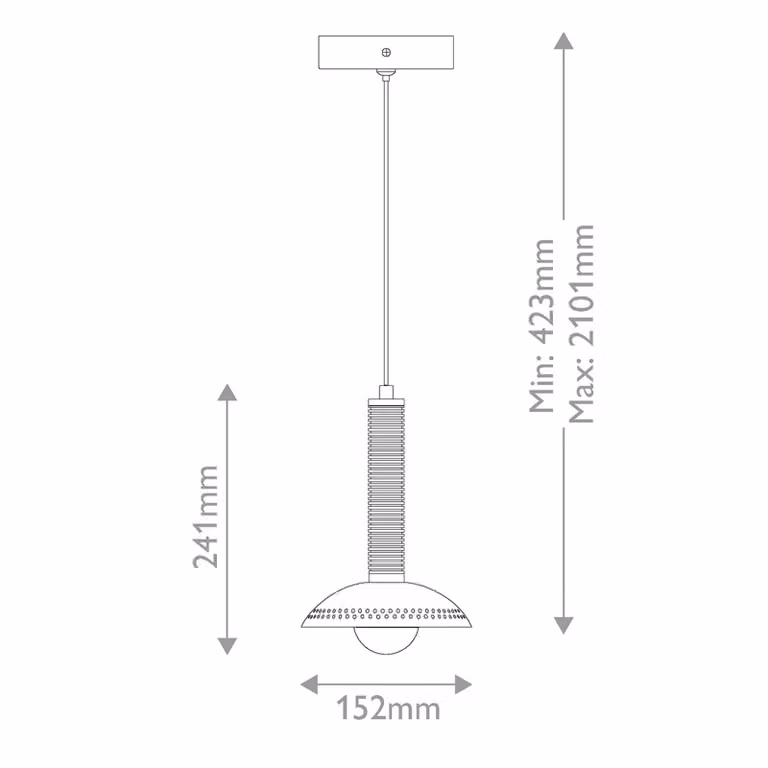 Elstead Lampada a sospensione Arden, dimmerabile, Ottone / Oro, Soggiorno / Sala da pranzo, Alluminio, Moderno, Lampada a sospensione