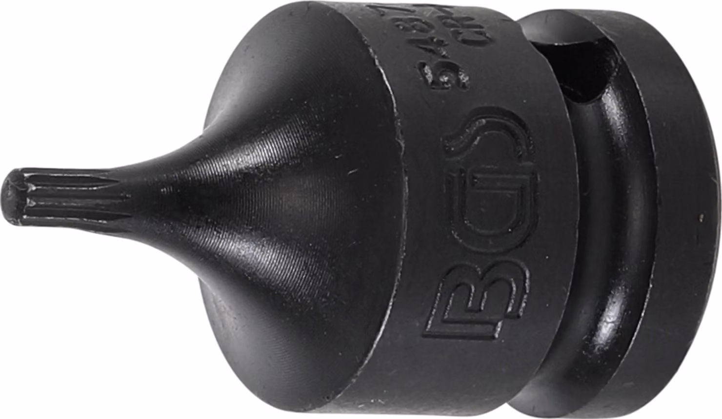 BGS Power Bit Attacco quadro 12,5 mm (1/2") interno multidente (per XZN) M4 - 5487-M4