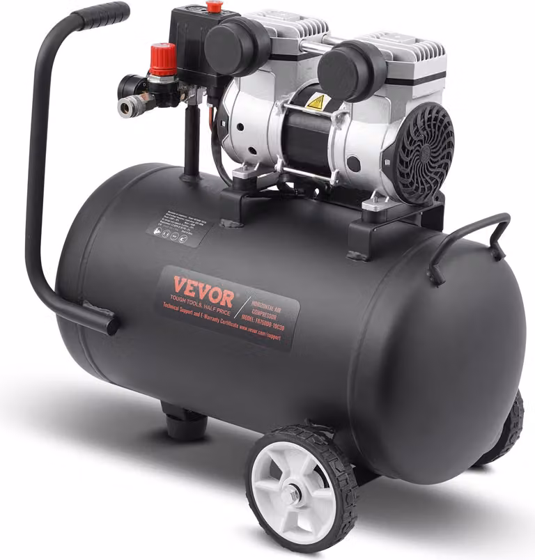 Compressore 30L Compressore d'aria 120PSI Aria compressa 650W Compressore Whisper