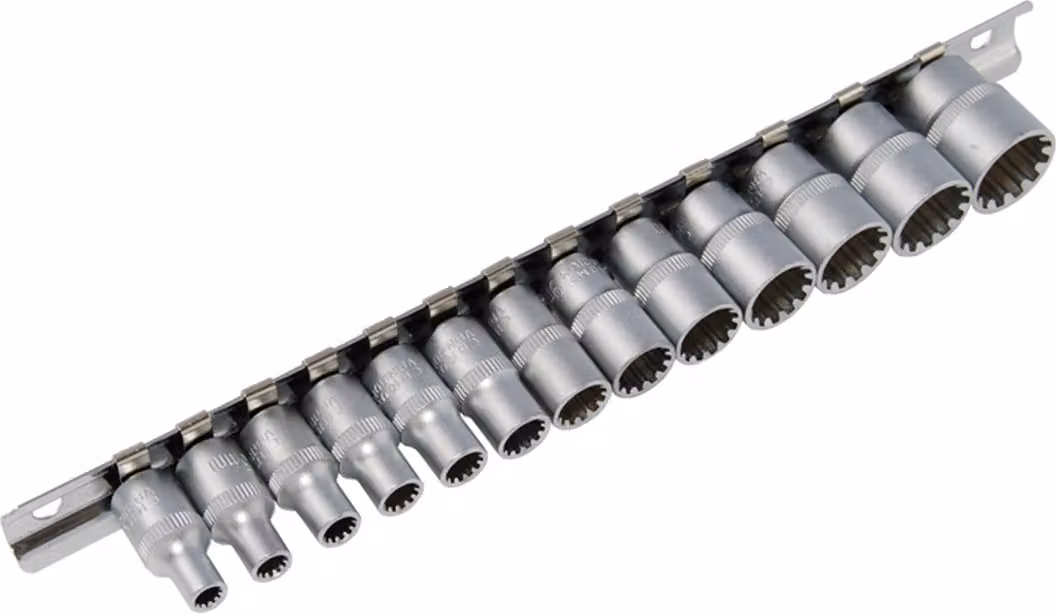 Set di chiavi a bussola CONDOR "2113" 1/4", Varioplus-P 13 pz.