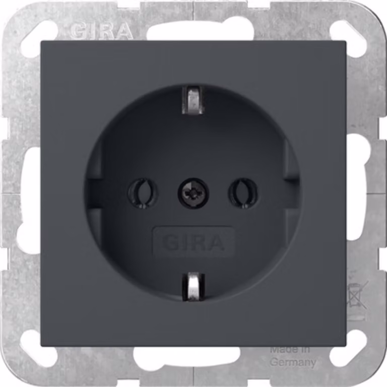 GIRA 418828 SCHUKO System 55 Anthrazit (418828)