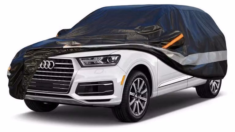 Copertura per auto, 10 strati, impermeabile, traspirante, colore nero, per modelli Audi A7/SQ7 (2005-2023)