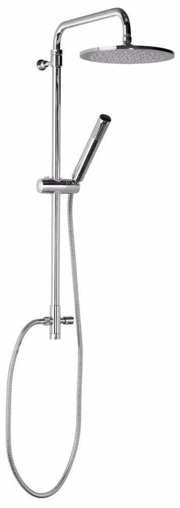 Colonna doccia AIRTECH-AXIA con attacco per rubinetto, cromo