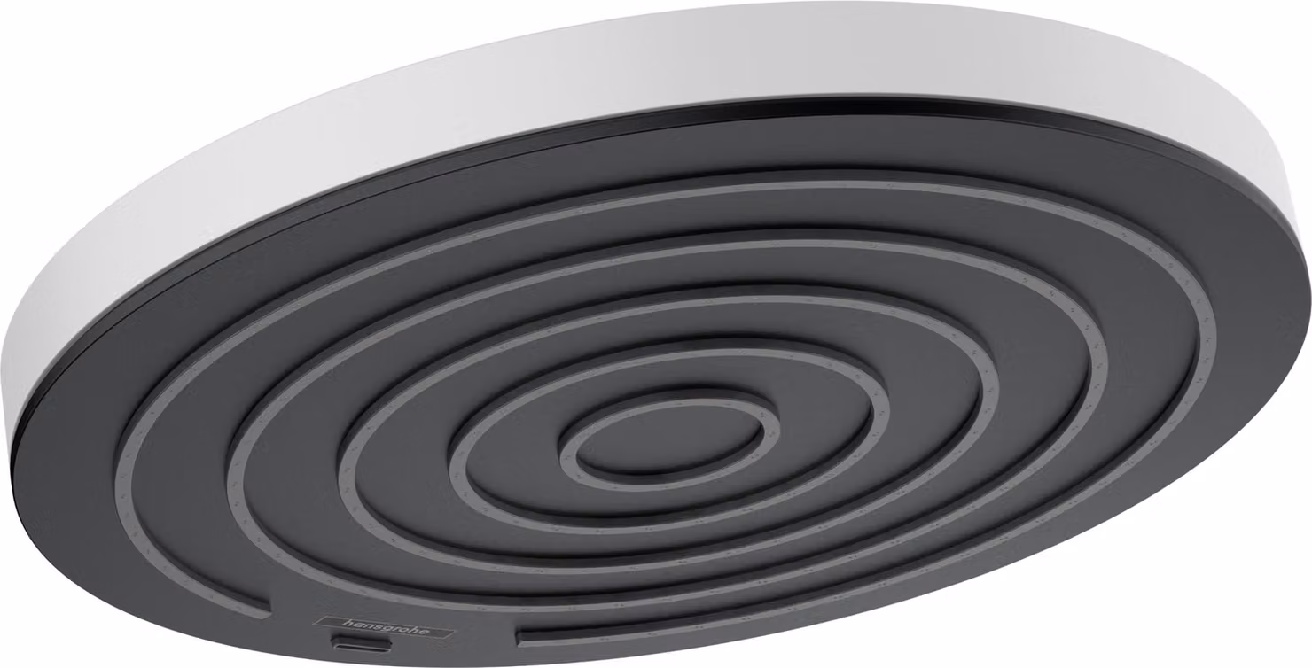 Doccia da incasso, 260 mm, 1 getto, 8,4 l/min, anticalcare, bianco opaco
