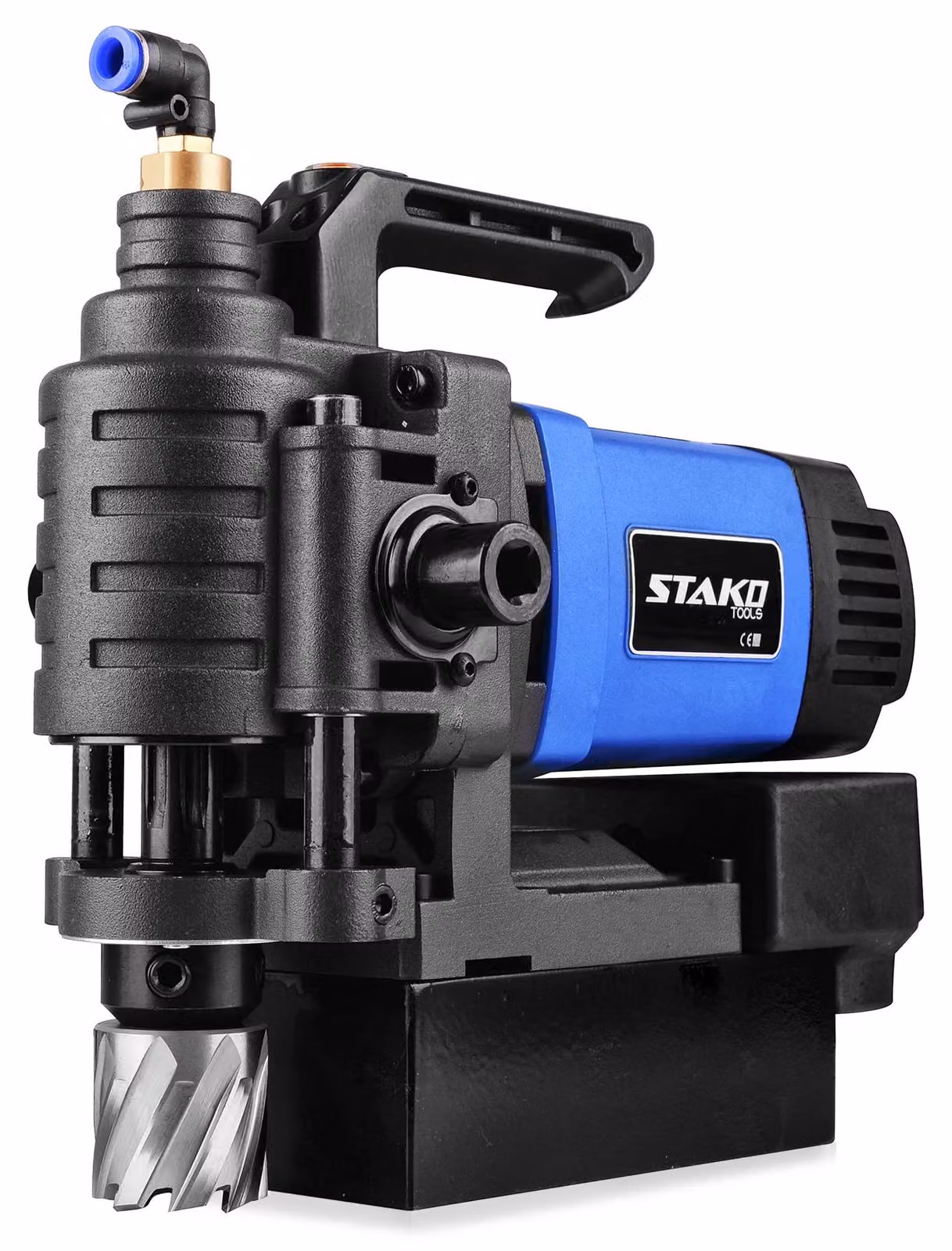 Trapano a magnete portatile - Potenza: 1650 Watt - Mandrino Weldon da 19 mm - Adatto per alluminio e acciaio