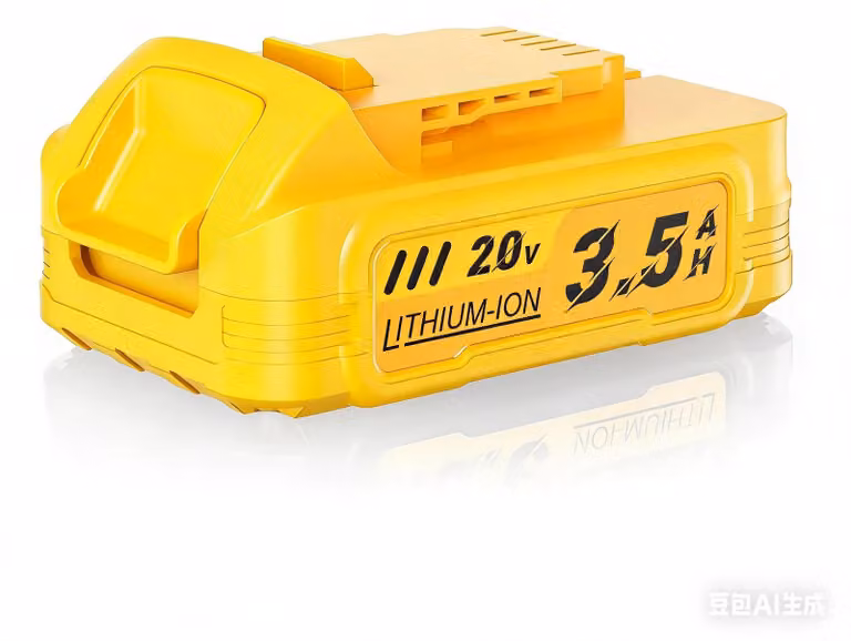 DCBP034 DCBP520 Batteria da 20 V - Batteria di ricambio agli ioni di litio - 3,5 Ah - Per utensili elettrici da 20 V MAX - Confezione da 10
