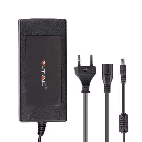 Alimentatore in Plastica 30W 12V 2,5A Plug&Play con Jack 2,1 Colore Nero IP44