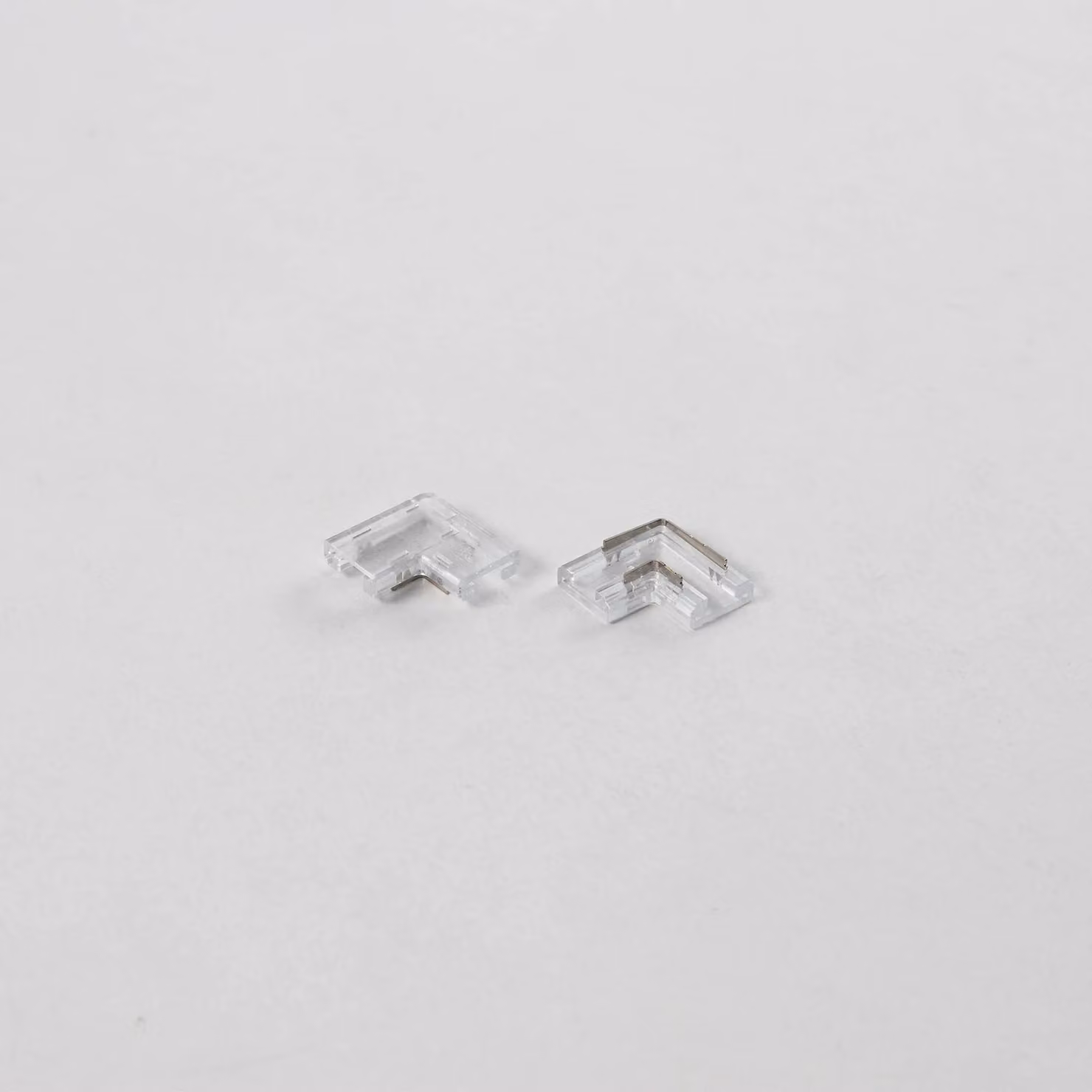 ARELUX XSOLIS - Elemento di connessione a 90 gradi, larghezza 8 mm, per strisce LED, grado di protezione IP20 (confezione da 5 pezzi)