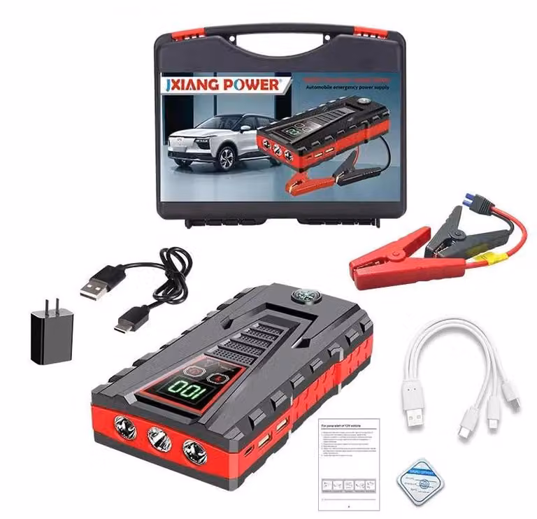 Avviamento automatico, compressore da 150 PSI, alimentazione di emergenza, batteria da 6000 mAh (standard)