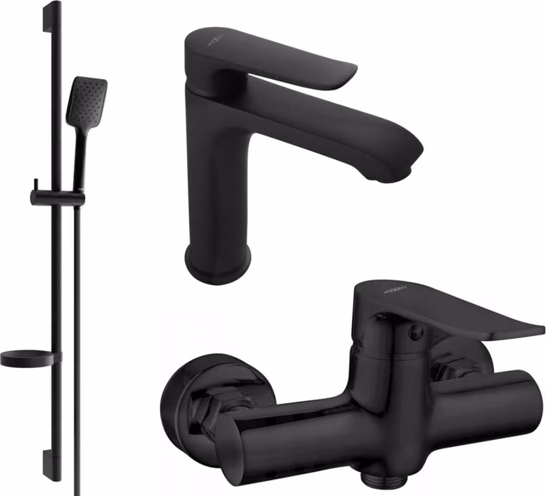 Mexen Pecos DS62 set doccia, nero - 72704DS62-70