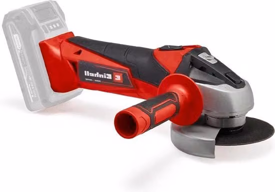Einhell Serra a filo 18V Power X-Change con lama da 115 mm e profondità di affilatura di 28 mm, versione Solo, colore rosso