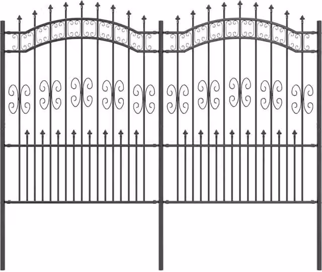 Recinzione per Giardino | Recinzione da cortile KAMPEN Grigio