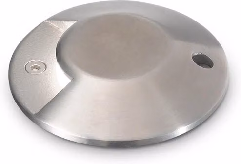 Calpestabile Moderno Rocket-1 Alluminio Cromo 1 Luce 3,5W 4000K Luce Naturale