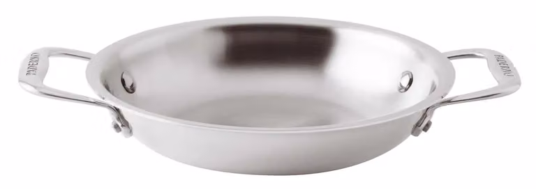 Tegamino Serie 12200 3-Ply in trimetallo con un manico per induzione, diam.16cm, 2 pezzi
