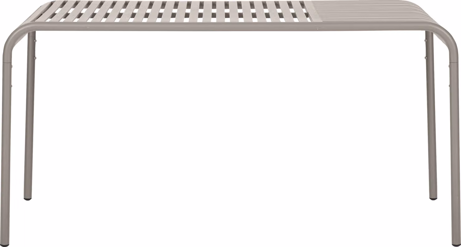 Tavolo da giardino Stella 150x90 cm grigio.