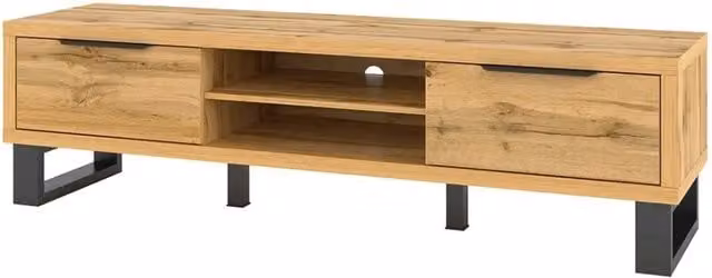 Mobile TV XL 180cm collezione MILO. Colore quercia. Stile design.