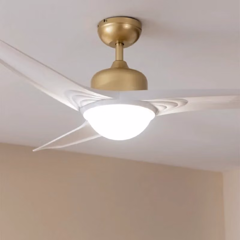 Ventilatore da soffitto Cecotec EnergySilence Aero 560 GoldWhite con telecomando e luce – 2
