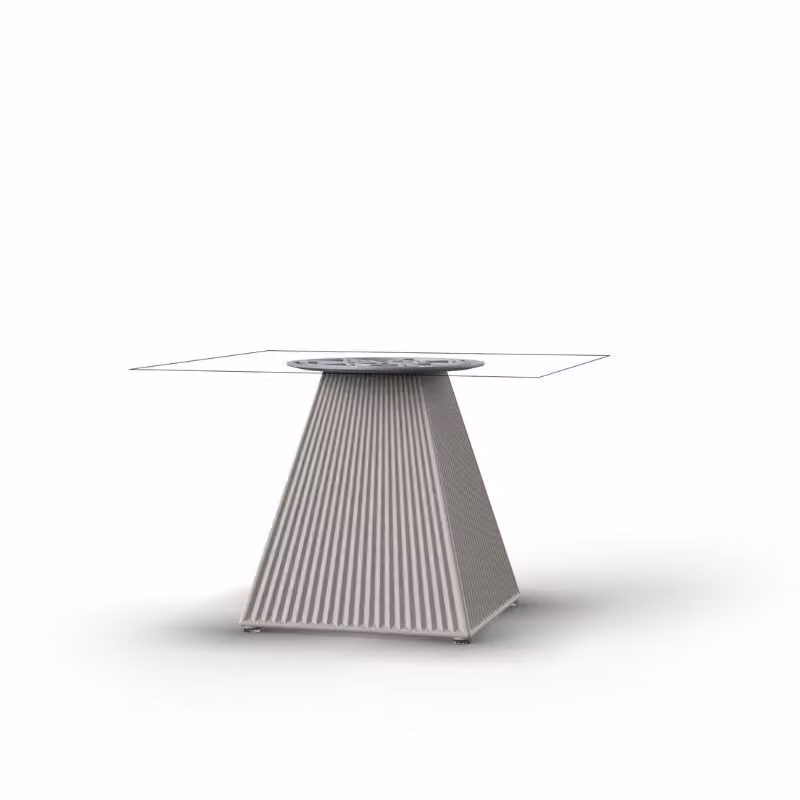 Base tavolo Gatsby Vondom quadrata 35x35x40cm