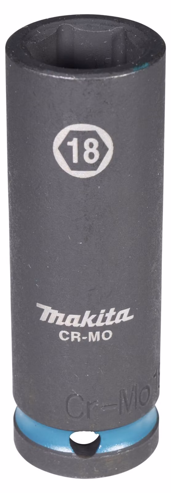 Makita Impact Presa nera a percussione da 1/2 pollice SW18 Avvitatore a percussione lungo E-16483