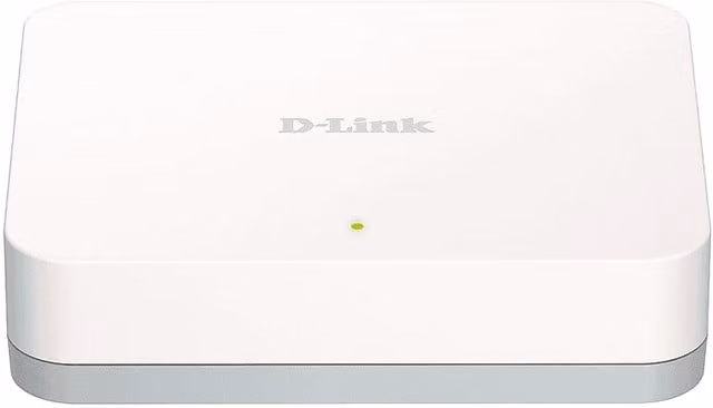 Switch D-Link DGS-1005D con 5 porte Gigabit Ethernet LAN, Bianco