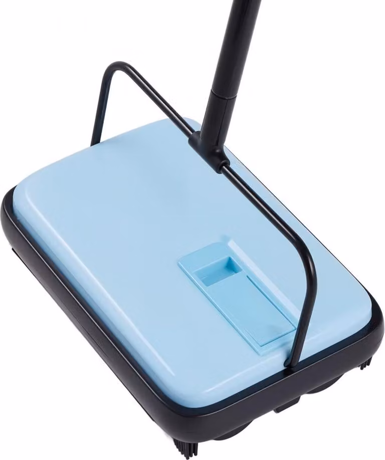 Spazzatrice per tappeti Spazzatrice per pavimenti - Spazzatrice efficiente - Spazzatrice per tappeti in blu