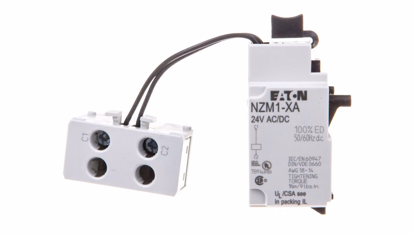 Interruttore di tensione 24 V 12-24 V CA/CC NZM1-XA24AC/DC 259708