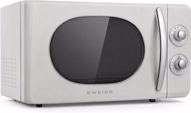 Microonde vintage Sweiss beige con capacità di 20 l – 1