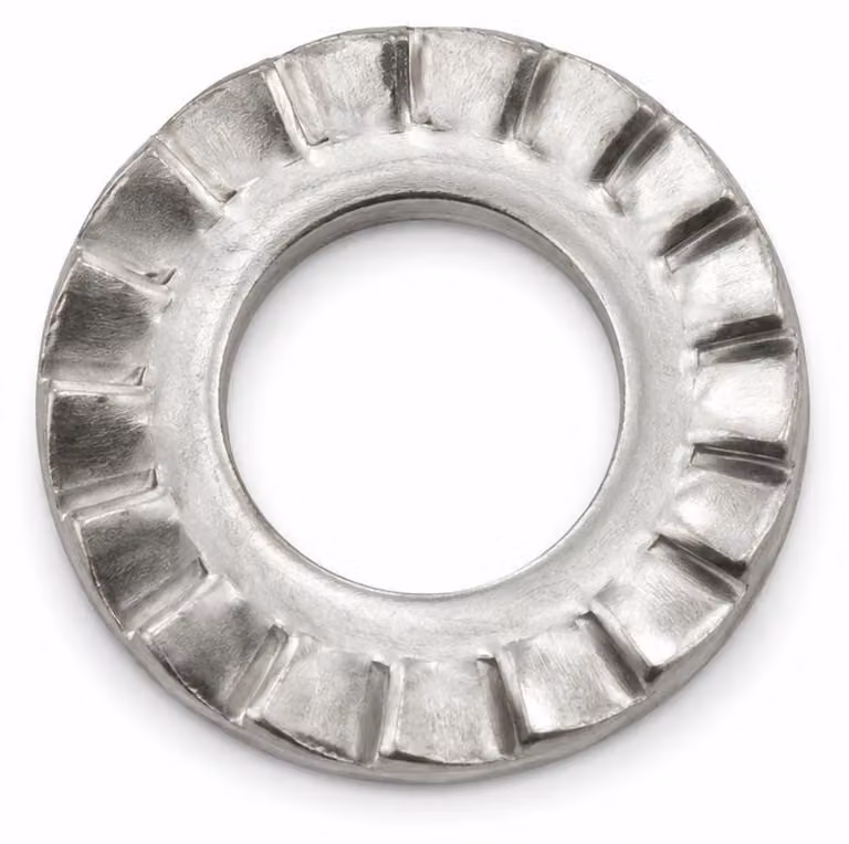 Rondella dentata 5, acciaio inossidabile AISI 316, codice Osculati A4-6798-05