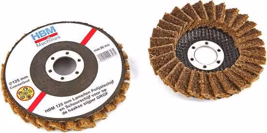 Lamella abrasiva e smussante da 125 mm per affilatrice per capelli - pezzo singolo